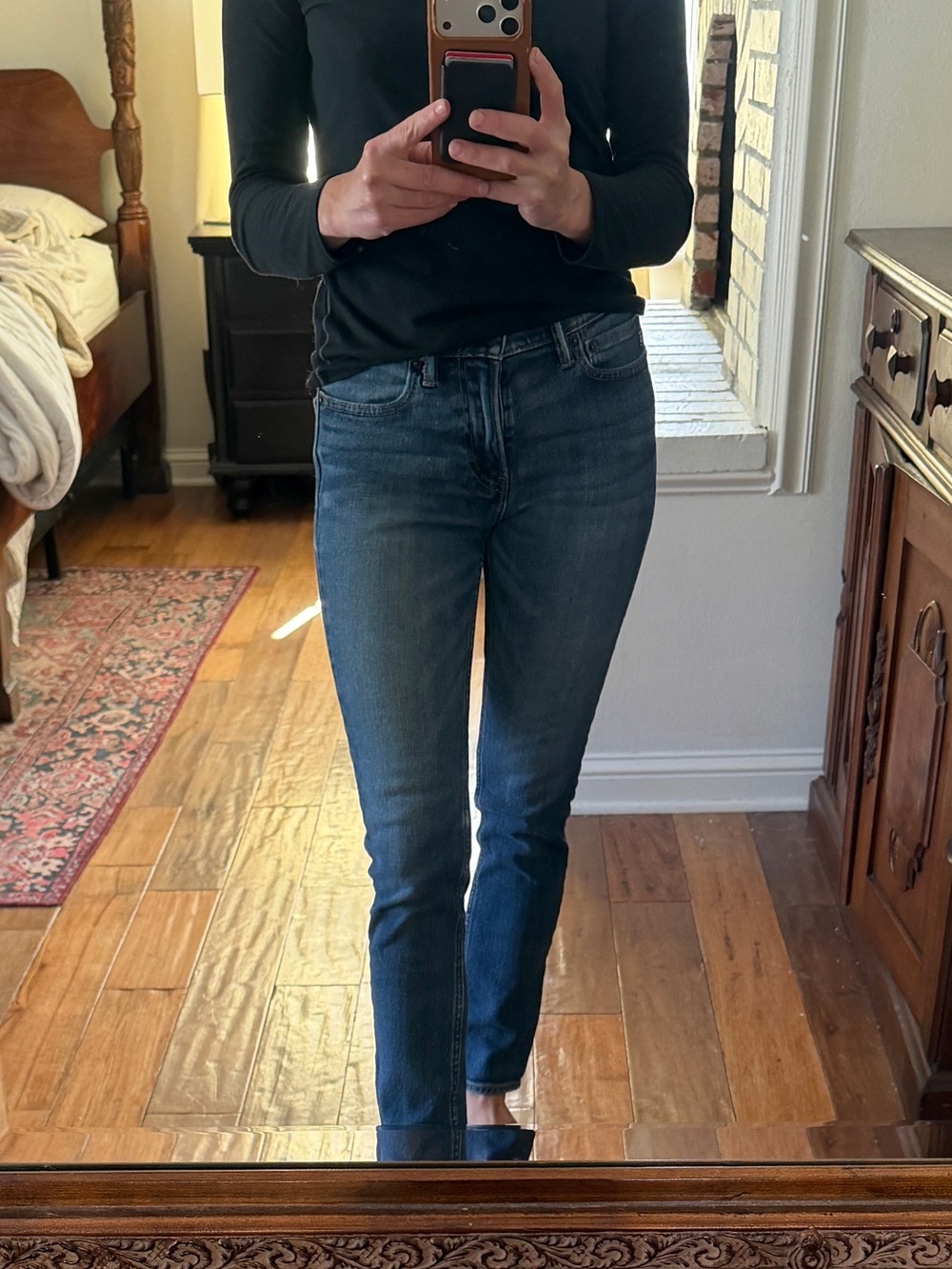 Classic girls Straight-Leg Abercrombie Blue Jeans